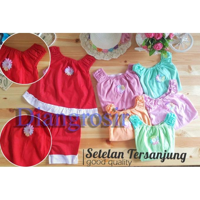 SETELAN DASTER ANAK 2-4 TAHUN- aneka warna