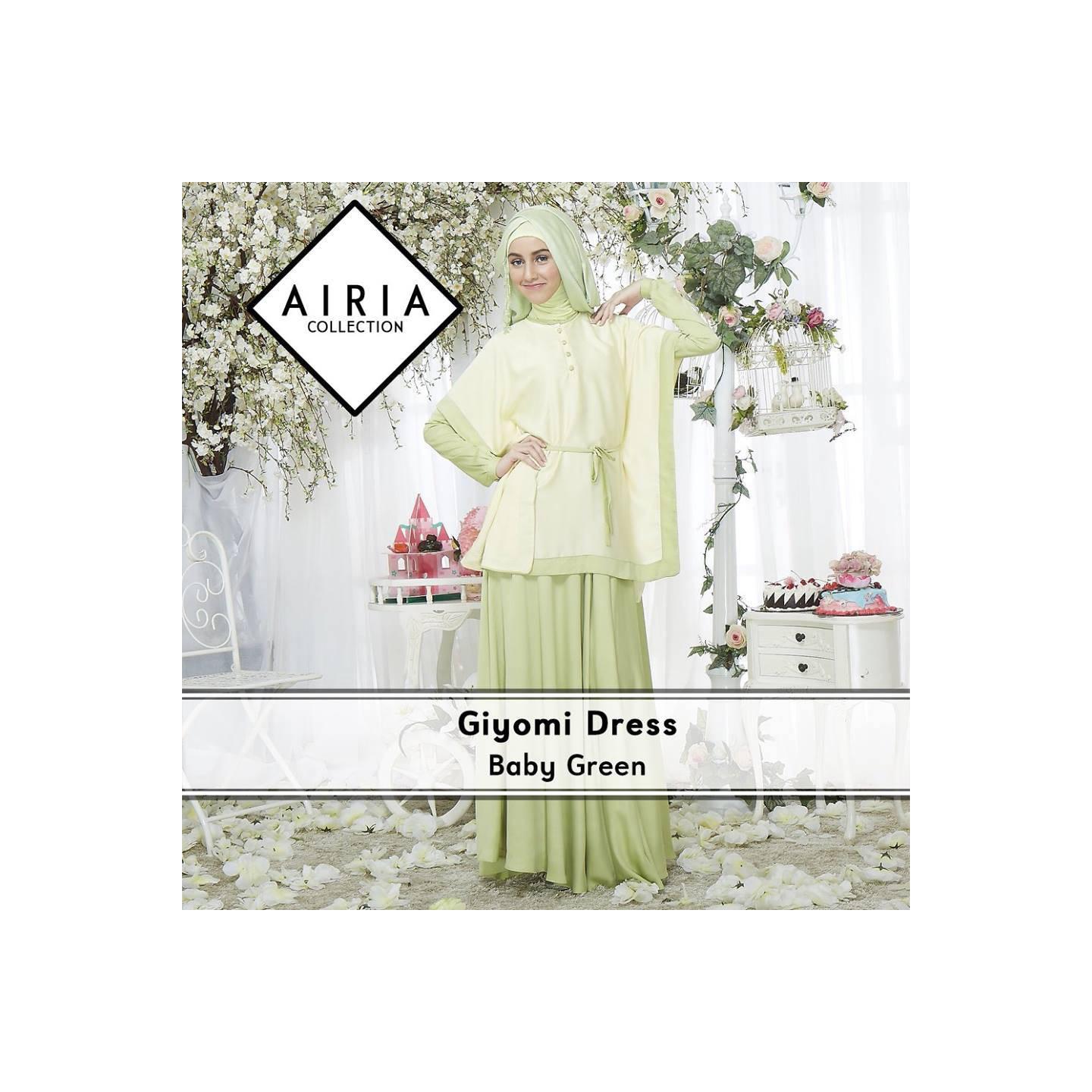 Rana Giyomi Dress/Gamis Pesta/Baju Muslim Couple