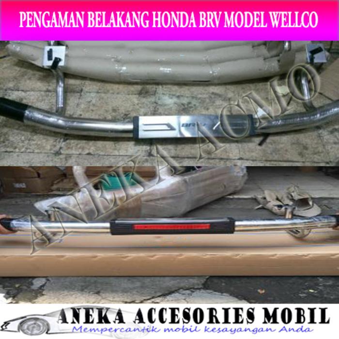Pengaman/Tanduk Belakang/Rear Foot Step Honda BRV/BR-V Merk Well Co