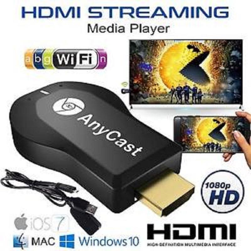 Anycast Dongle Wifi HDMI Display Receiver - HDMI Dongle - AnyCast Wireless DLNA Airplay Dongle TV Stick Push Chrome cast Wifi Display Receiver PC Android Media Player for Ipad Android
