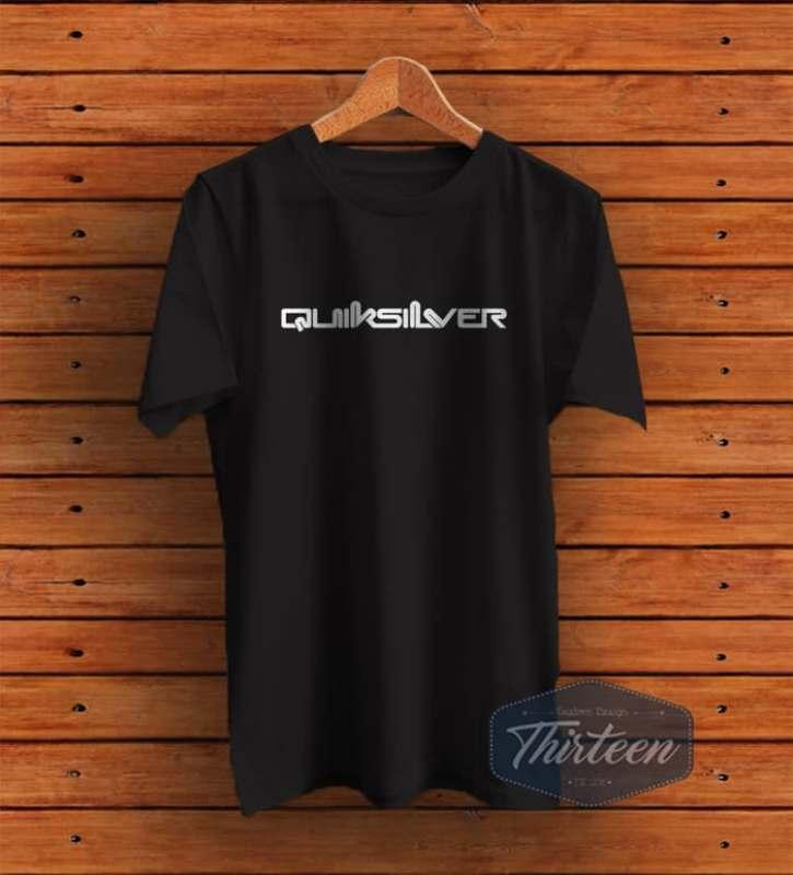 Kaos Original Baju Quiksilver Kualitas Distro - Hitam