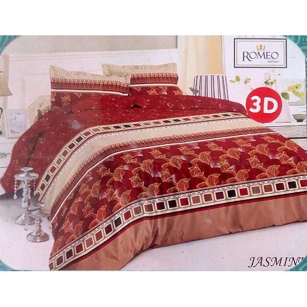 Bedcover Romeo Ukuran 180 X 200 / King / No.1 - Jasmine Murah