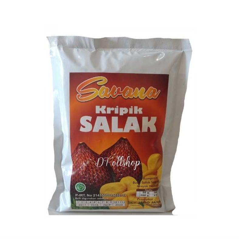 Keripik Kripik Buah Salak Camilan Sehat khas Malang