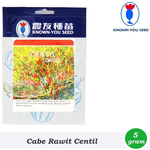 Benih-Bibit Cabe Rawit Centil F1 5gr (Known You Seed)