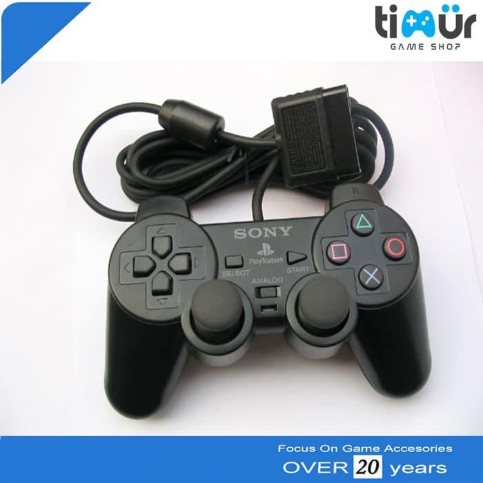 Stick Stik PS2 TW Kabel Warna Hitam Import
