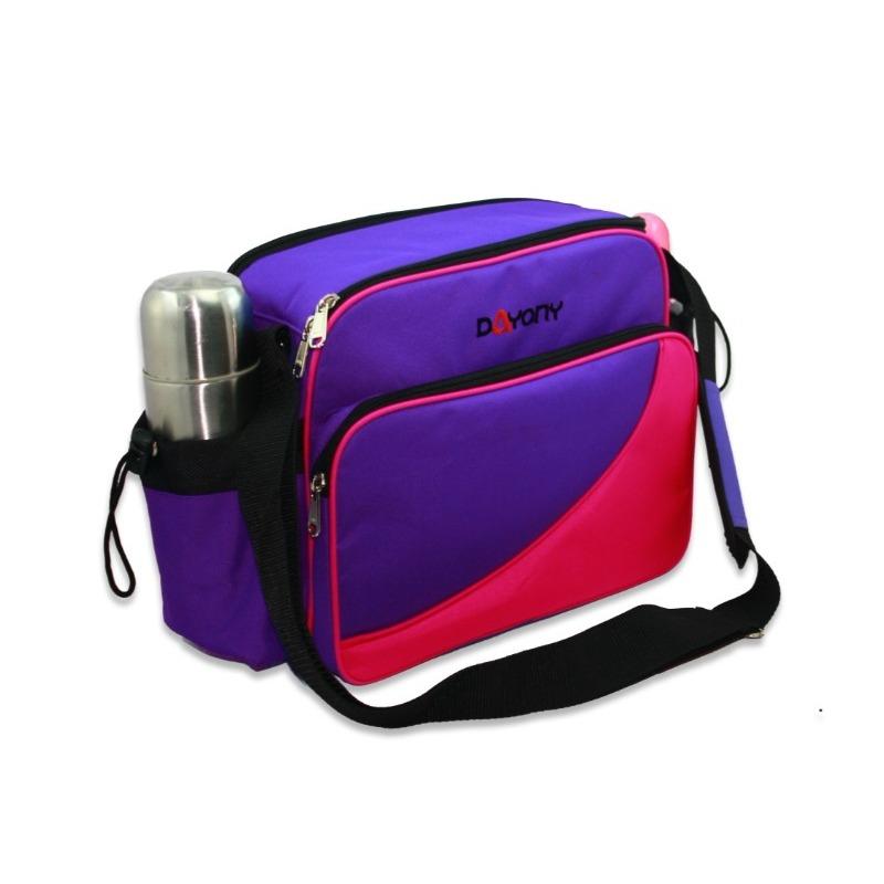 Tas Bayi Model Terbaru - Dayony MB02 Diaper Baby Bag Lunch Box Bekal dan Perlengkapan Bayi UNGU