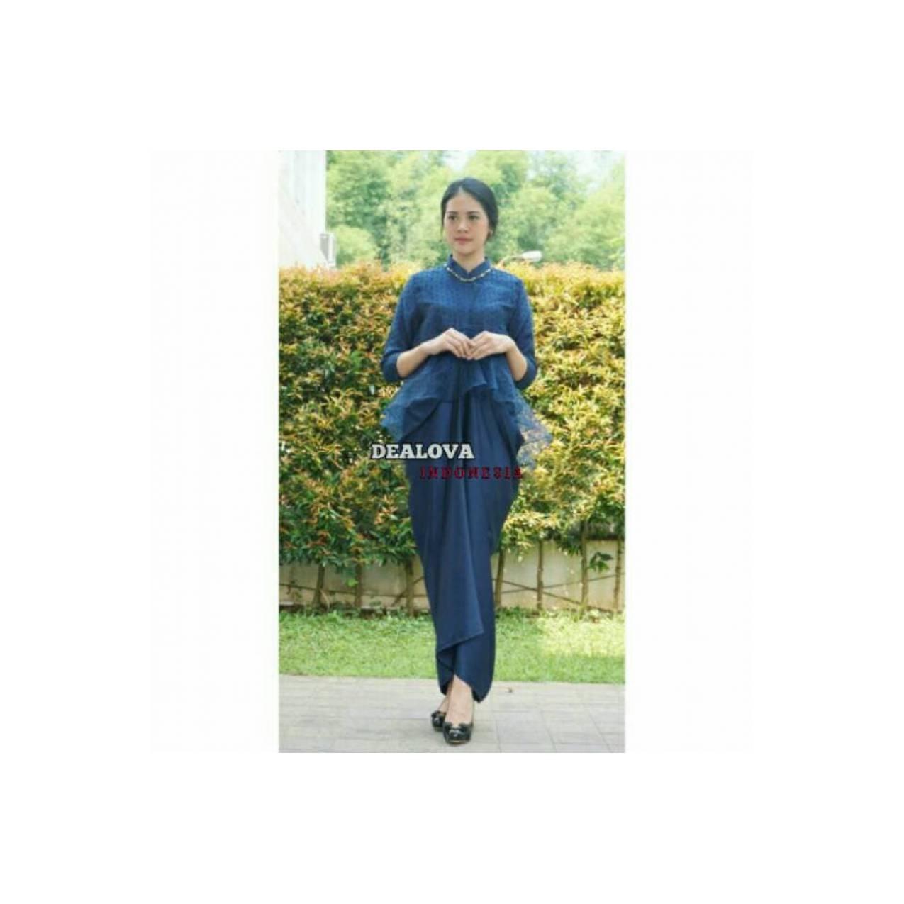 SALOMA KAFTAN NAVY paling laris
