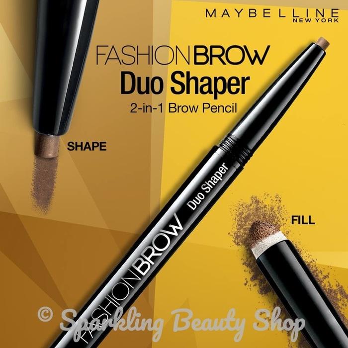 Termurah Maybelline Fashion Brow Duo Shaper (Eyebrow Pencil)