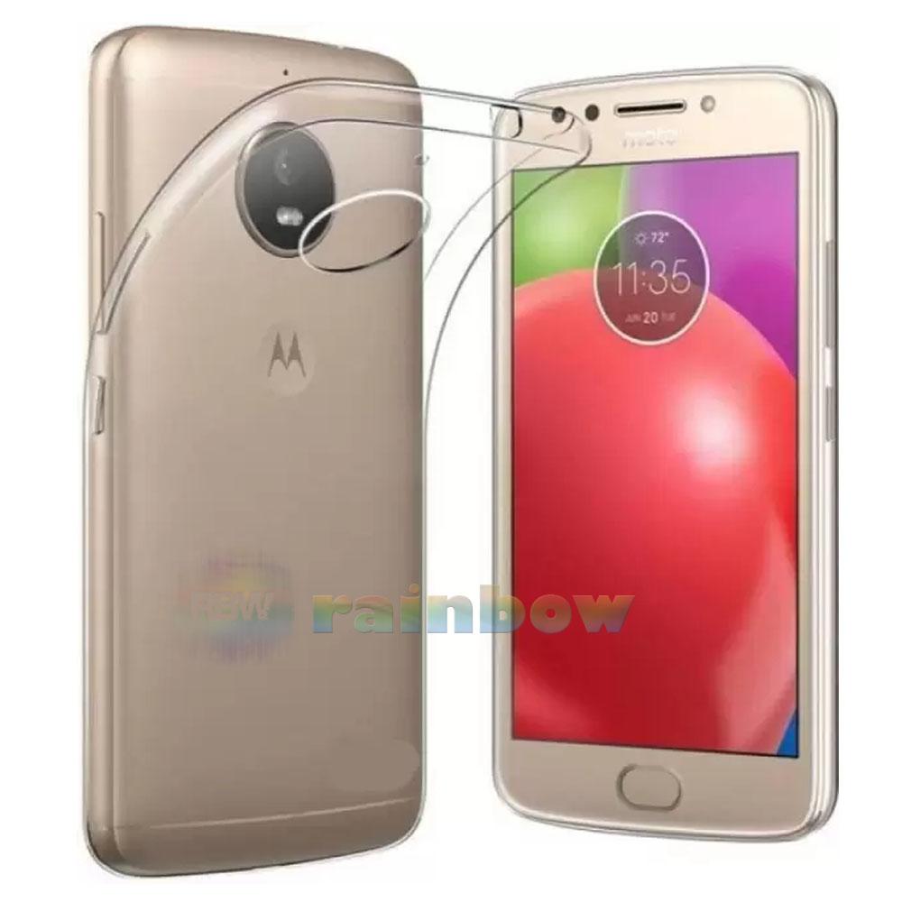Rainbow ultrathin Motorola Moto E4 Plus (indonesia) Silikon Moto e4+ Ultrathin Moto E4 Plus Case Motorola Moto E4 Plus Silicone Motorola Moto E4+ Softcase Motorola Moto E4+ - Clear