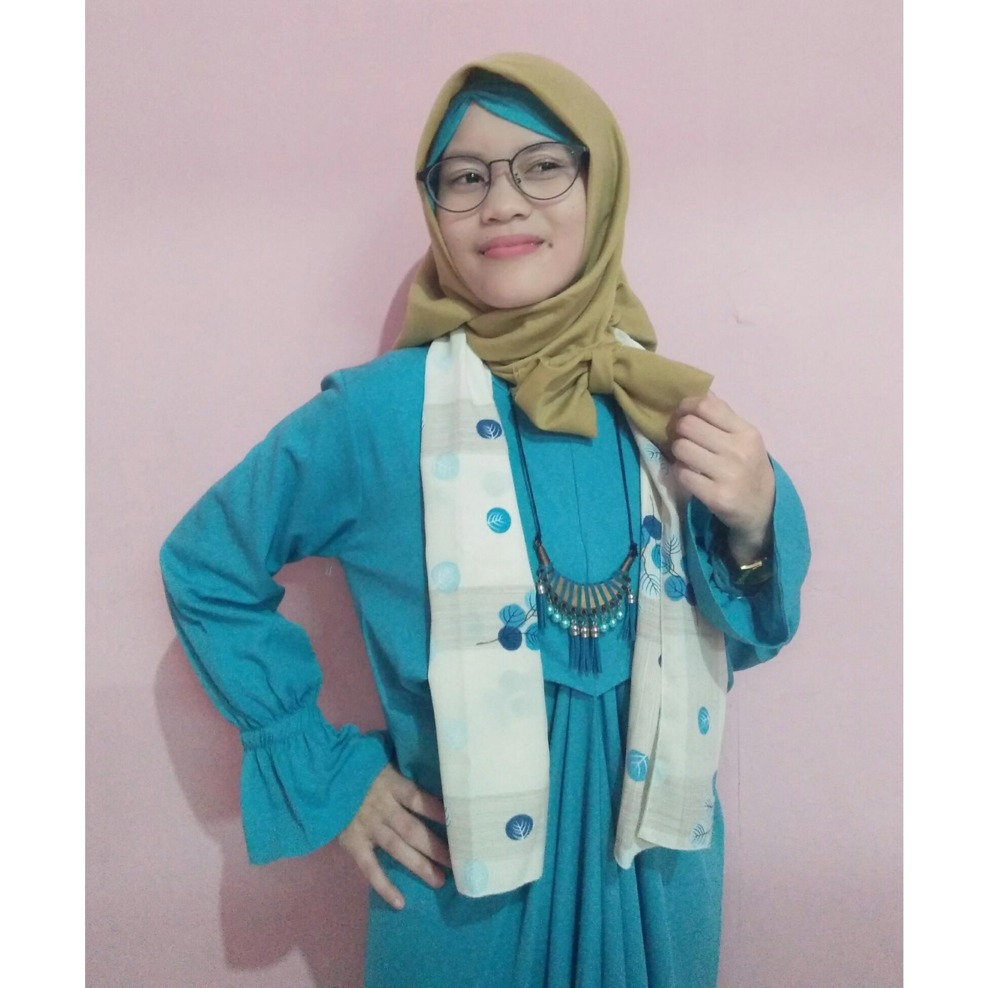 Syall Wolfis Motif - Syall Murah - Syall Motif Bulu