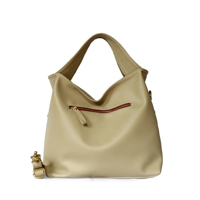 HARGA PROMO!!! TAS WANITA FASHION-CEVIROO CELLINI SHOULDAR BAG IVORY - NXZRGO