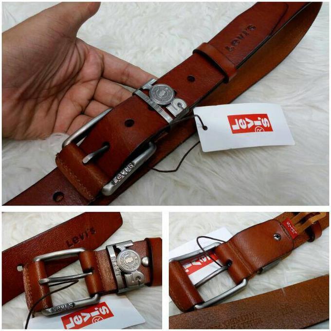 IKAT PINGGANG PRIA & WANITA KULIT ASLI-LEVIS-SUPER PREMIUM-IMPORT - DHFO