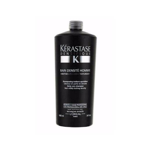 FREE PUMP!!! KERASTASE BAIN DENSITE HOMME SHAMPOO 1000ML