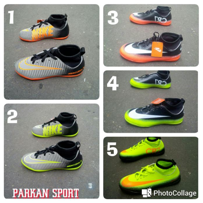 SEPATU FUTSAL ANAK NIKE HYPERVENOM GRATIS KAOS KAKI!!!