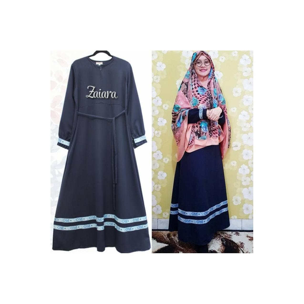 abaya zaiara gamis syari baloteli murah dressmenyusui/baju hamil/umroh