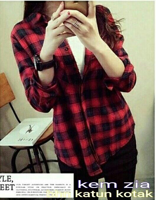 Fashionshop Blouse Kemeja Yuka Red / Baju Wanita / Blouse Korea / Atasan Wanita / Baju Formal / Kemeja Wanita / Kemeja Formal / Atasan Muslim / Kemeja Cewek Tunik / Blouse Sabrina