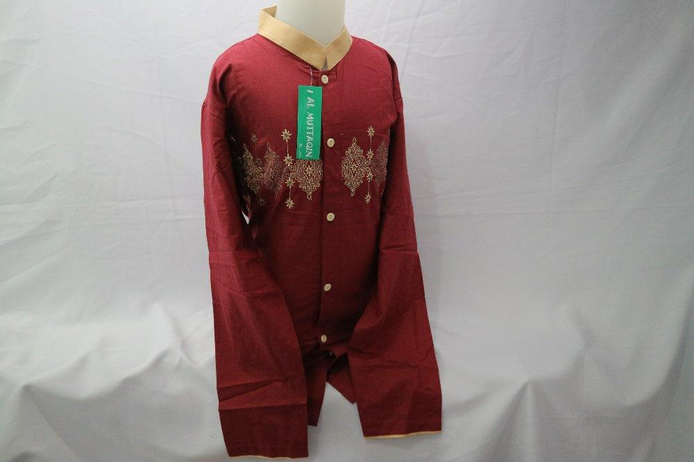 Baju Koko Anak Muslim Bordir Lengan Panjang Gamis Anak Laki - laki Pasar Tanah Abang Jakarta Murah LKT 042 di lapak Al Muttaqin Collection produsenbajukoko