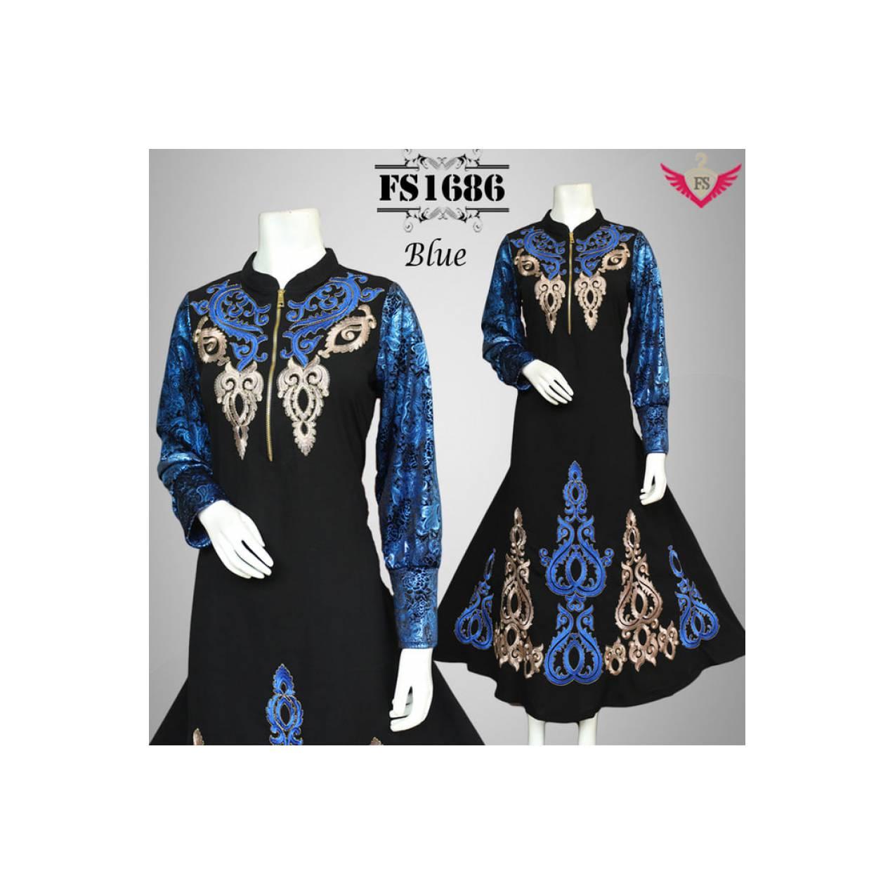 Baju Pesta Metalik Raisa FS1686