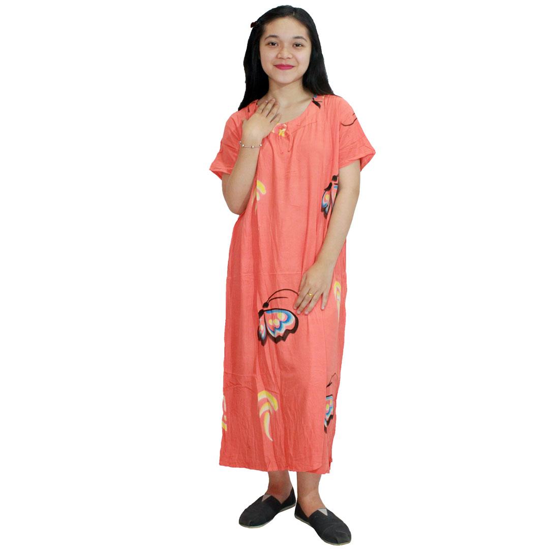 Daster Batik, Daster Lengan Pendek, Baju Tidur, Piyama, Pita (DPT001-116) Batikalhadi Online
