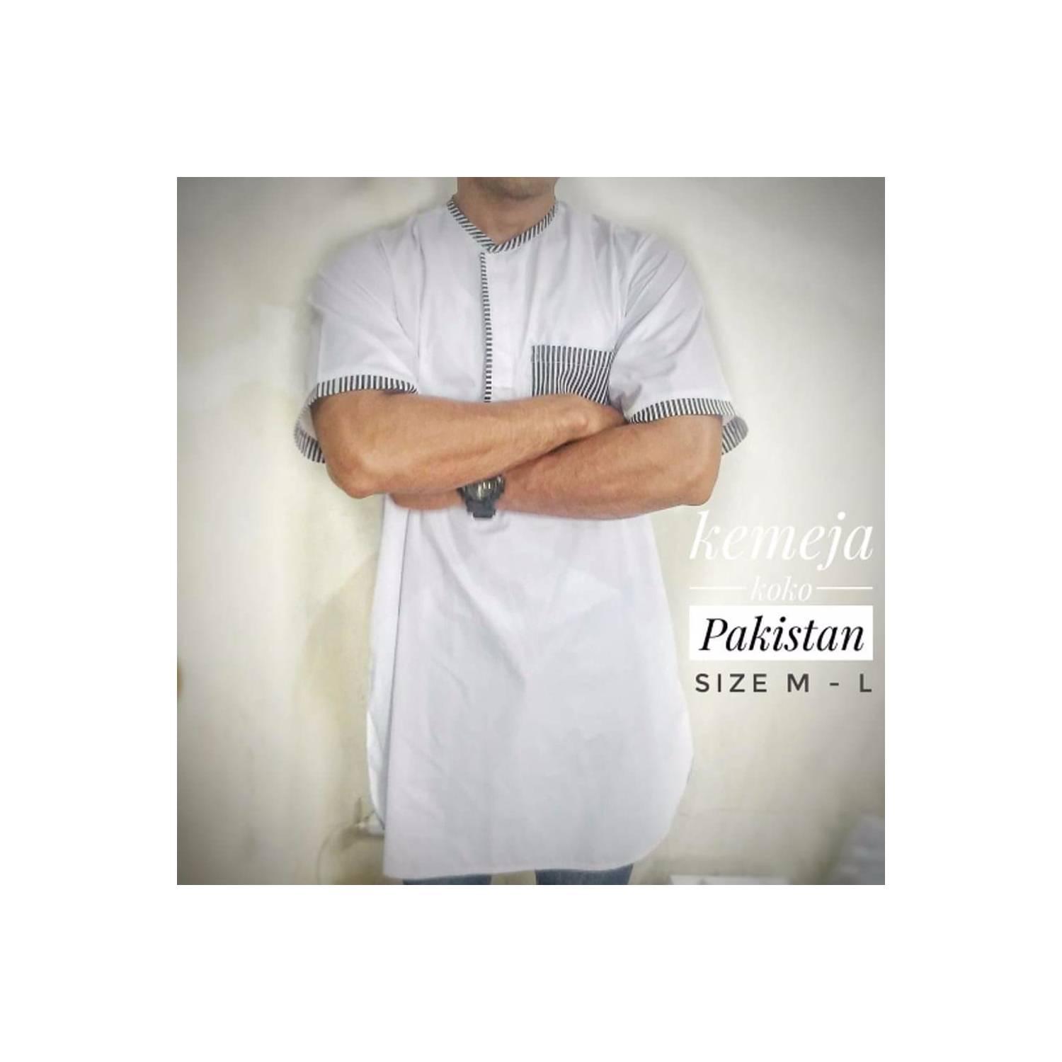 New Kemeja Koko Pakistan Alif Premium Baju koko Modern murah JOS