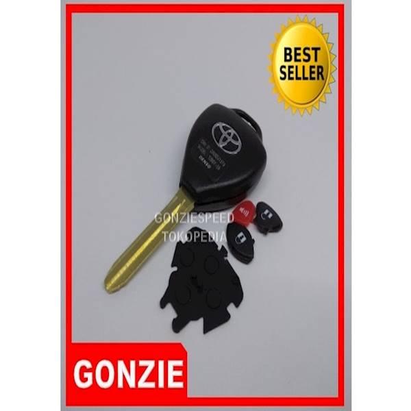 Casing Kunci Remote Alarm Toyota 3 Tombol Innova