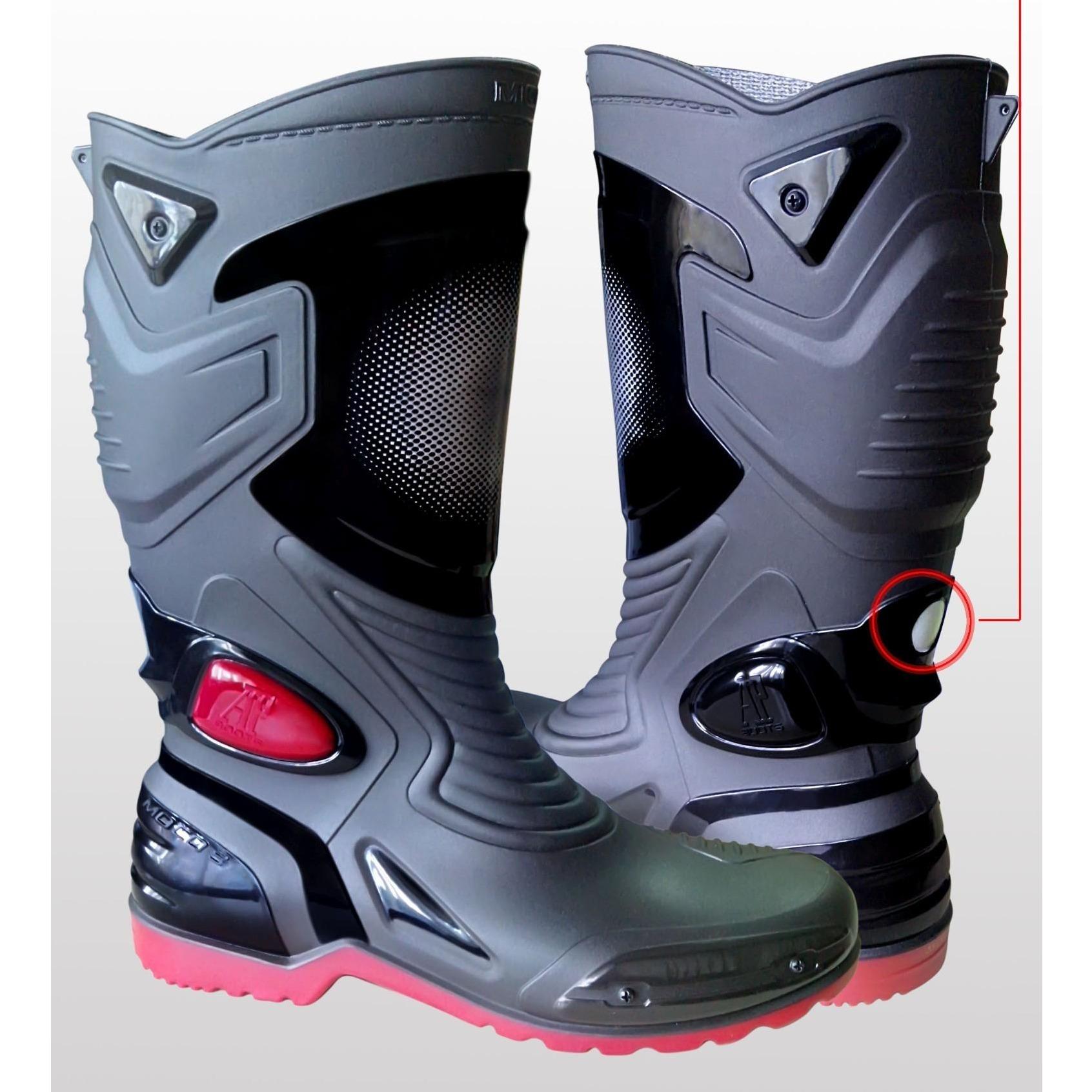Sepatu Boots Pria AP Moto 3 boots Bikers