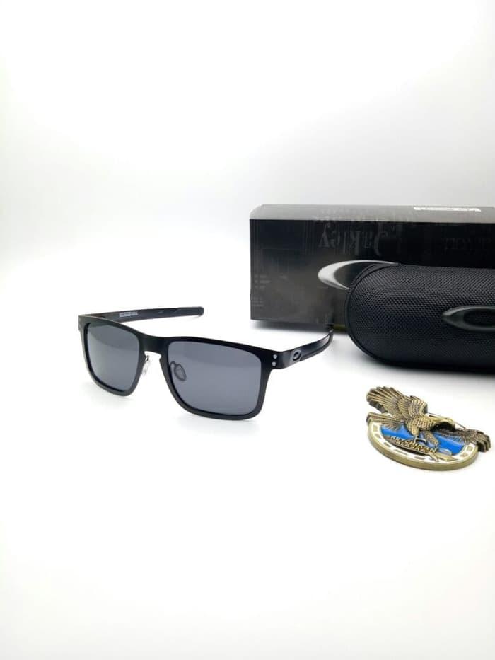 diskon 10%!! Kacamata Oakley Holbrook Metal Black Kacamata Pria Polarized Murah - ready stock