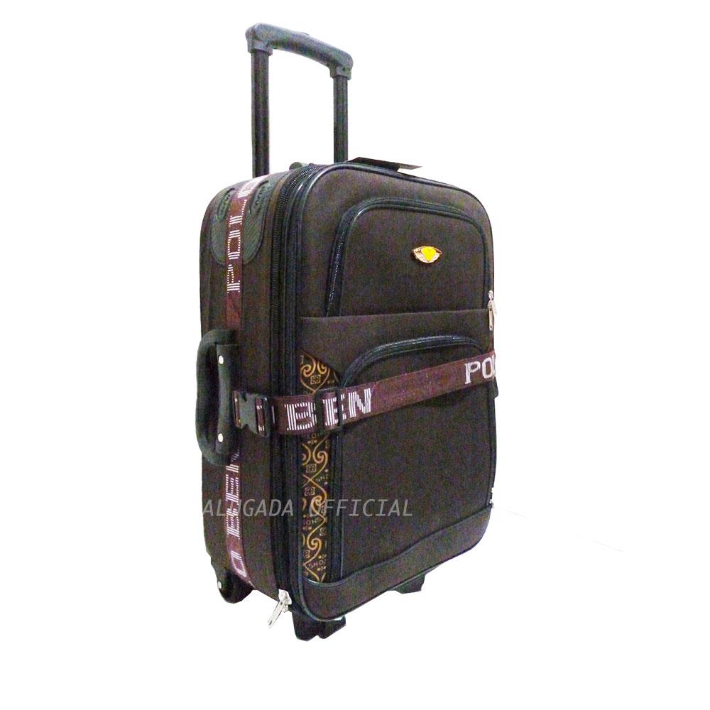 Koper 24inch Polo Ben impor expanding High Quality PG11330 BROWN