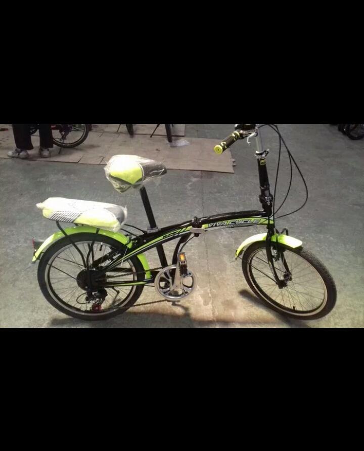 Sepeda lipat 20 viva sliper murah