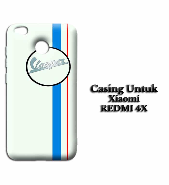 Casing XIAOMI REDMI 4X vespa logo Hardcase Custom Case Se7enstores