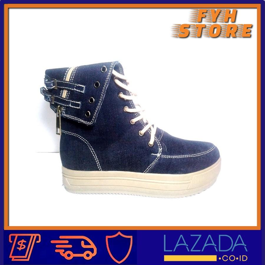 Sepatu Boot Wanita Bestseller CBR SIX - BCC 885
