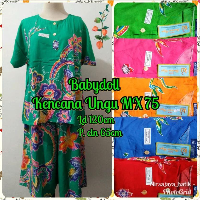 Babydoll Kencana Ungu MX 75