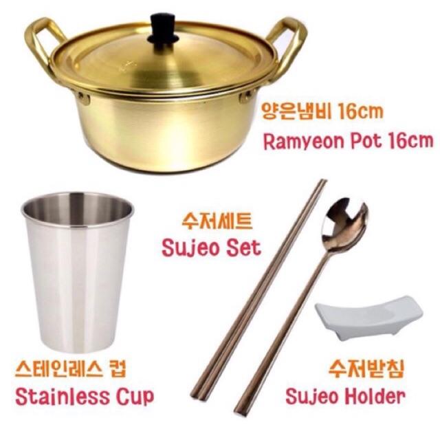 Medan Panci Emas Ramen Set | Panci Ramyeon