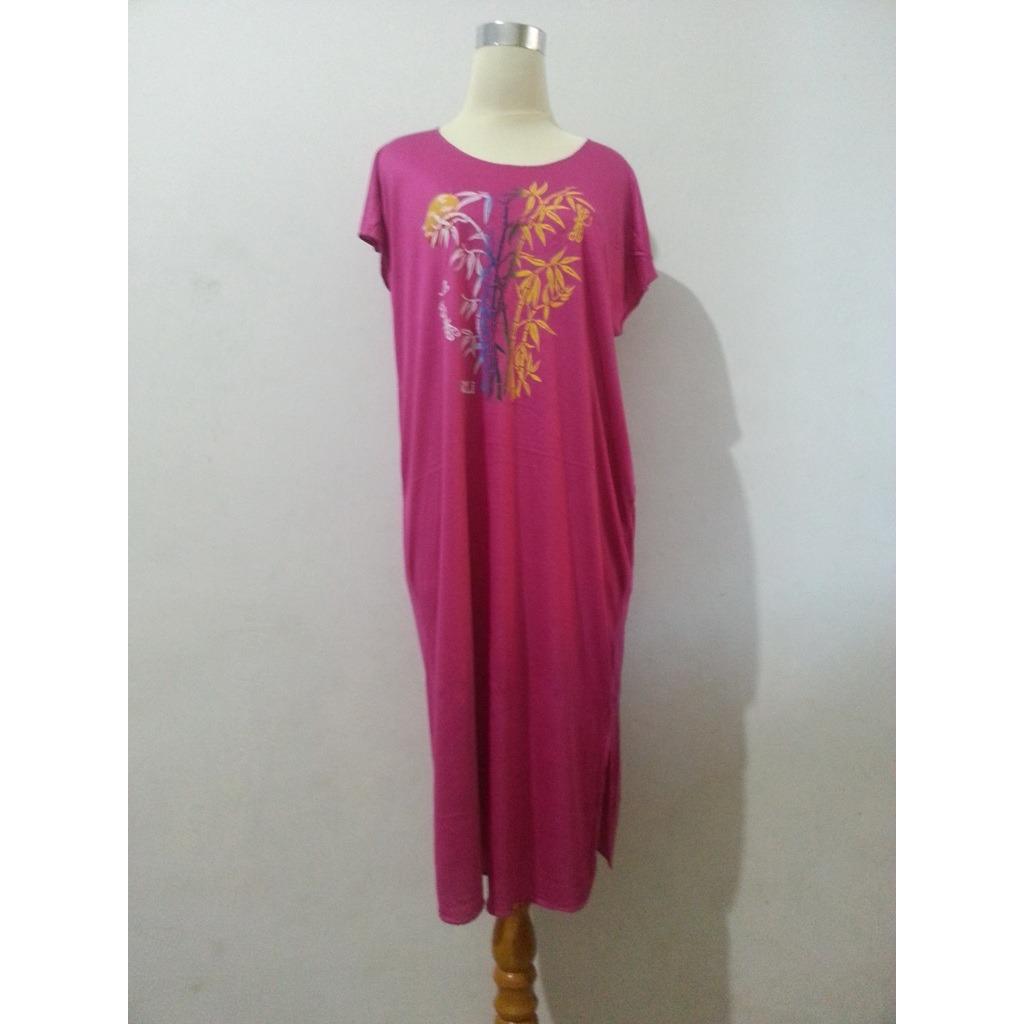 Baju Daster Bambu Bali Pjg Pink 2