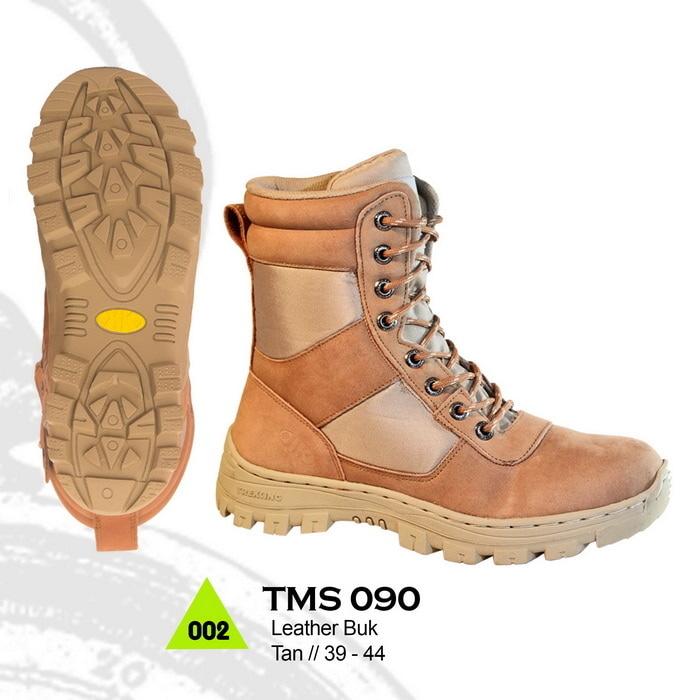 Jual Sepatu Boots Model Delta Rei PDH Bahan Kulit unt Motor Adventure