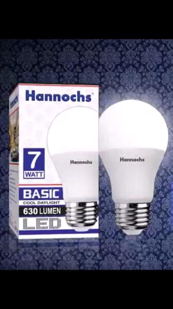 Lampu Led Ledbulb Basic Hannochs 7 watt Terang Bergaransi