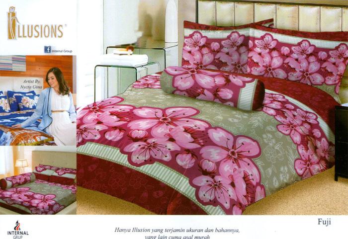PROMO PALING MURAH Bedcover Illusions Disperse 180 - Fuji TERLARIS
