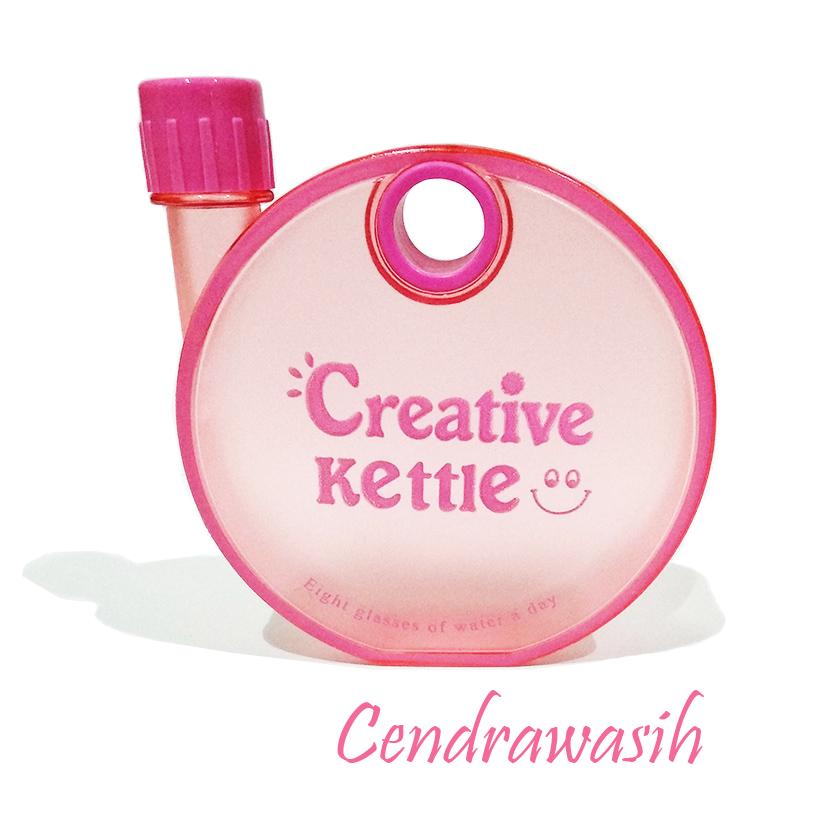 Botol Minum Creative Kettel Doff 350 ML - Pink-ths22