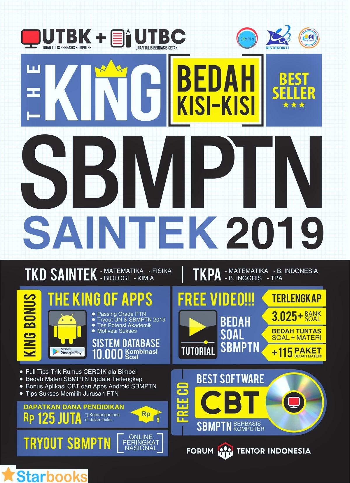 THE KING BEDAH KISI2 SBMPTN SAINTEK 2019 CD