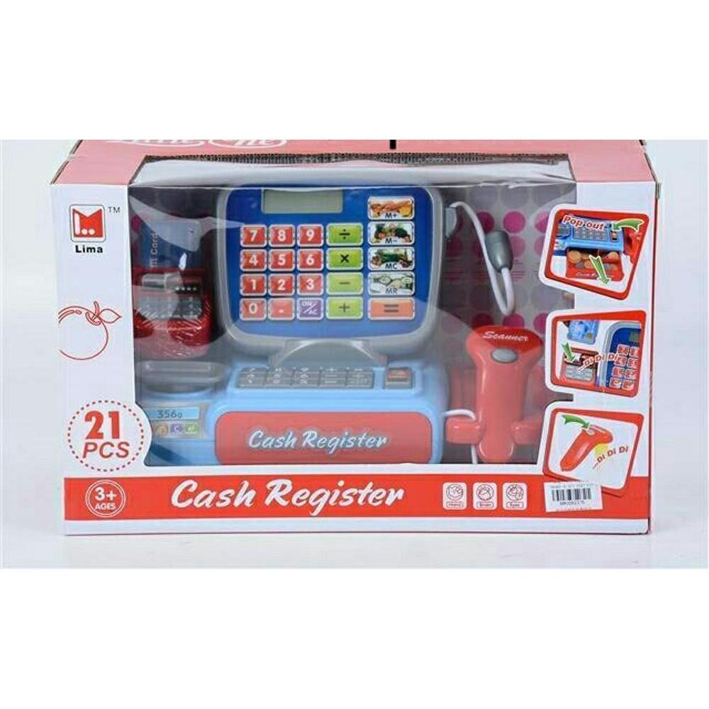 MAINAN KASIR KASIRAN CASH REGISTER Di Lapak CHILISHOP BATAM Erlingui