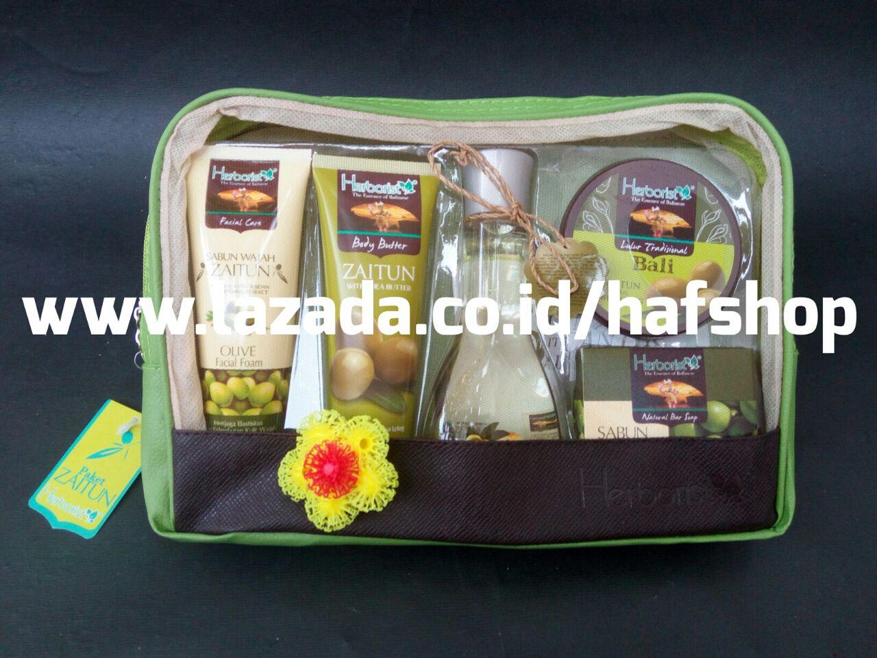 Herborist Paket Zaitun Full Treatment Plus Pouch