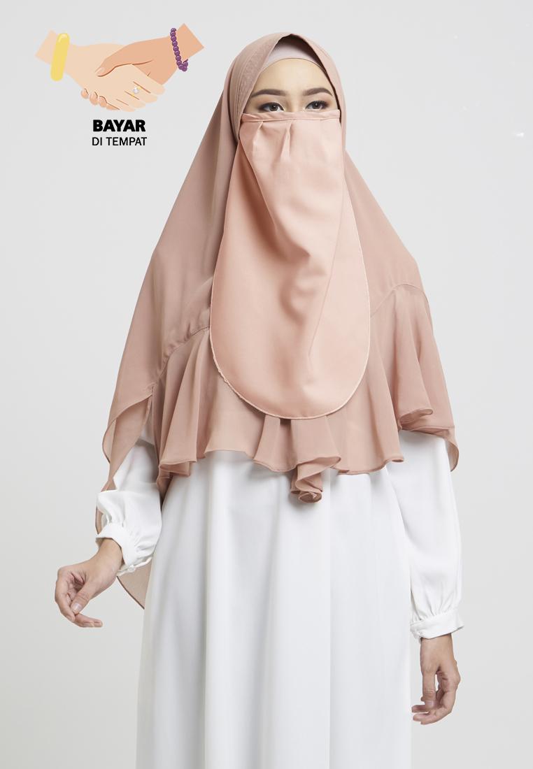 Cotton Bee Khawla Cadar Tali Niqab Katun Premium Berkualitas