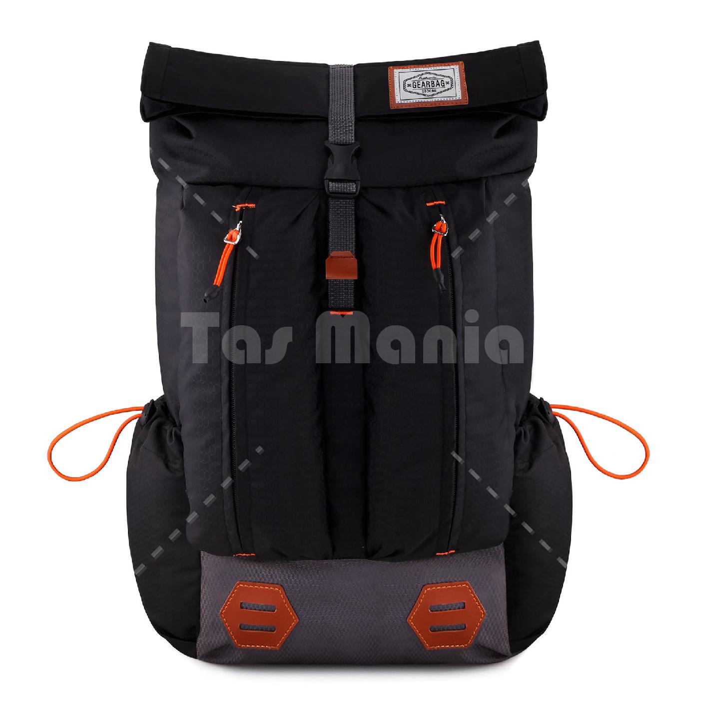 Tas Ransel Pria Gear Bag Mount Everest - Adventure Tas Laptop Backpack - Jet Black Promo Diskon Murah Tas Kerja Kantor Kuliah Anti Air Ransel Gunung Mountain Outdoor Eiger Rei Consina North Face Deuter Termurah Terlaris Best Seller