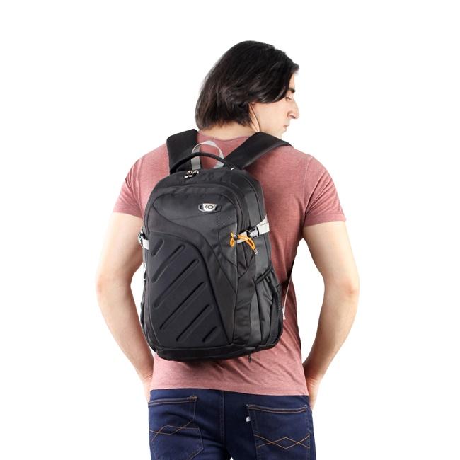 Laptop Backpack Tas Ransel Sekolah Kuliah OZONE 154 Cordura + Raincover