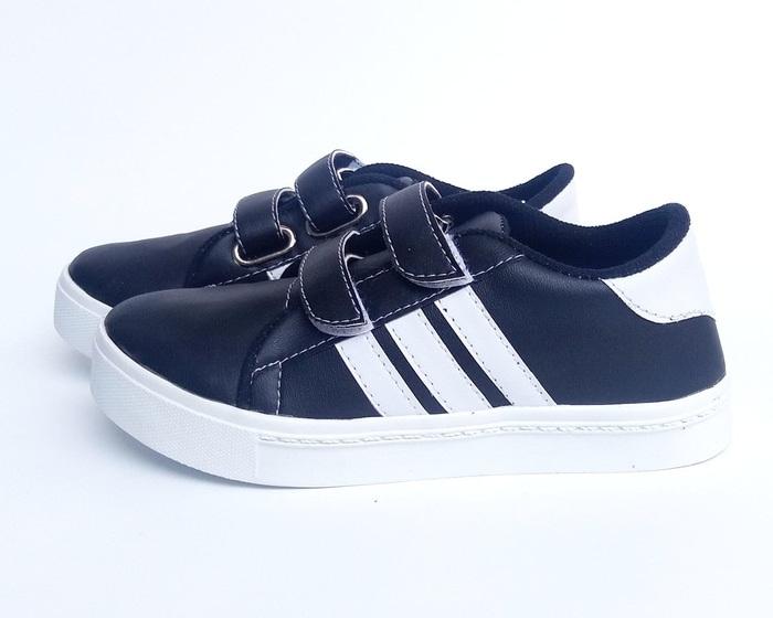 Sepatu Kets Anak Murah Superstar Hitam List Putih - 31 / Sepatu Sport Anak Laki Laki Olahraga Kasual Harian Kets Murah Model Terbaru / Sepatu Sekolah Anak TK SD Hitam Murah / Sepatu Sneakers Anak Laki Laki Olahraga
