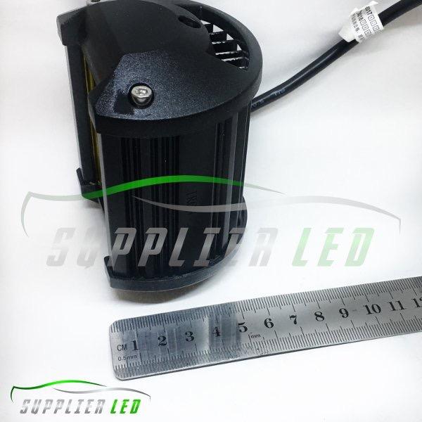 Lampu Tembak Sorot Kabut Hujan LED 6 Titik Mata Dua Susun 18 watt Kuning Warm White Motor Mobil