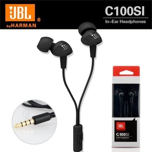 JBL C100SI IMS Wired In-Ear Headphone Original Handsfree with Mic by HARMAN