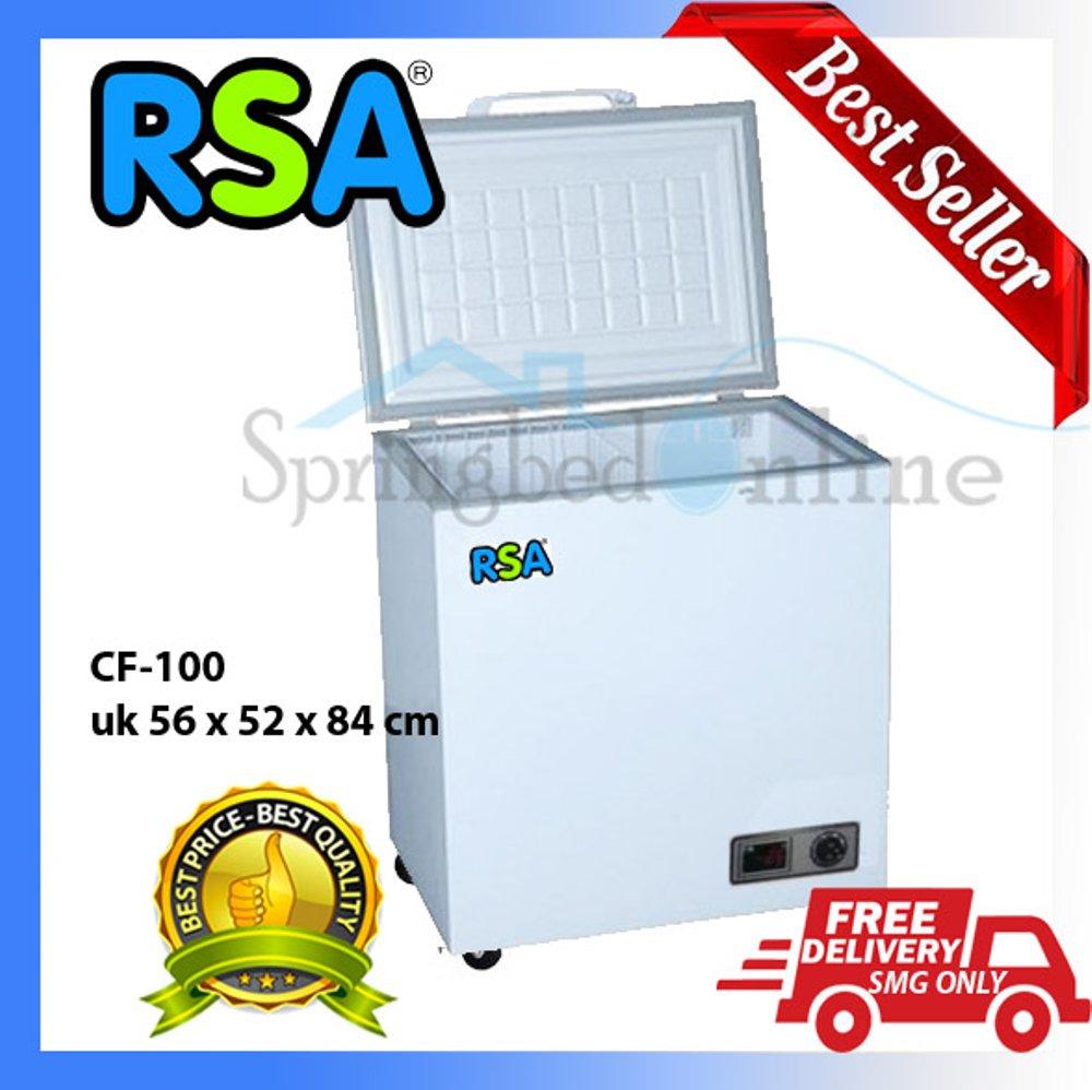 RSA CF-100 Chest Frezeer Lemari Pendingin Freezer Box 100 liter Harga Pabrik