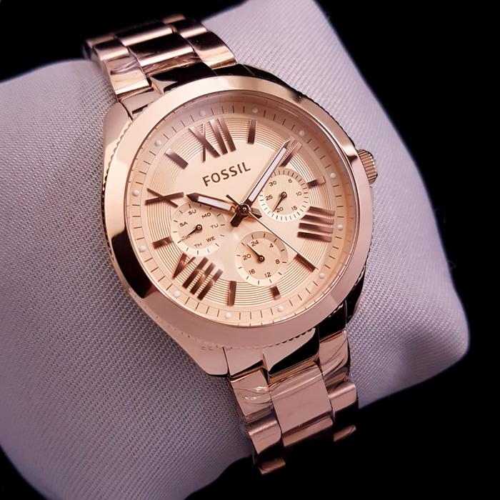 Jam Tangan Wanita Merk Fossil Original Type : AM 4511 Baterai