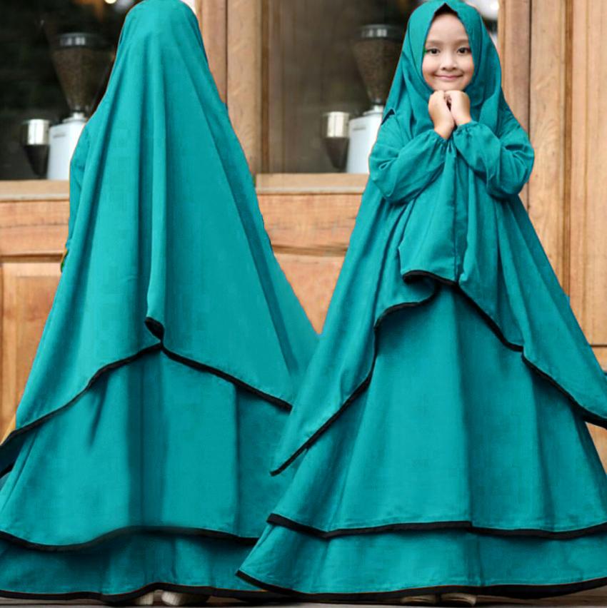 Yuki Fashion Syari Ramadhani Kids - Lavender 1 Untuk Anak Umur 7-10 Tahun